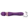 Wibrator i masażer łechtaczki 2 końce 21cm 8trybów